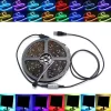 0.5/1/2/3/4/5M USB Waterproof RGB SMD5050 LED Strip Light Bar