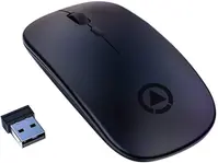 A2 Wireless Mouse- Portable Ergonomic Wireless Silent Mouse for Computer, Laptop