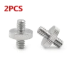 product_7280_main 2Pcs 1/4" Male to 1/4" Male Threaded Screw for Camera, Tripod, Ring Light