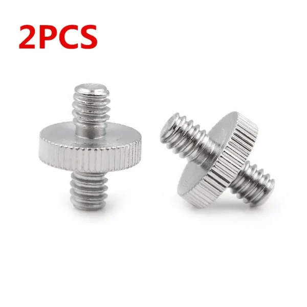 product_7280_main 2Pcs 1/4" Male to 1/4" Male Threaded Screw for Camera, Tripod, Ring Light